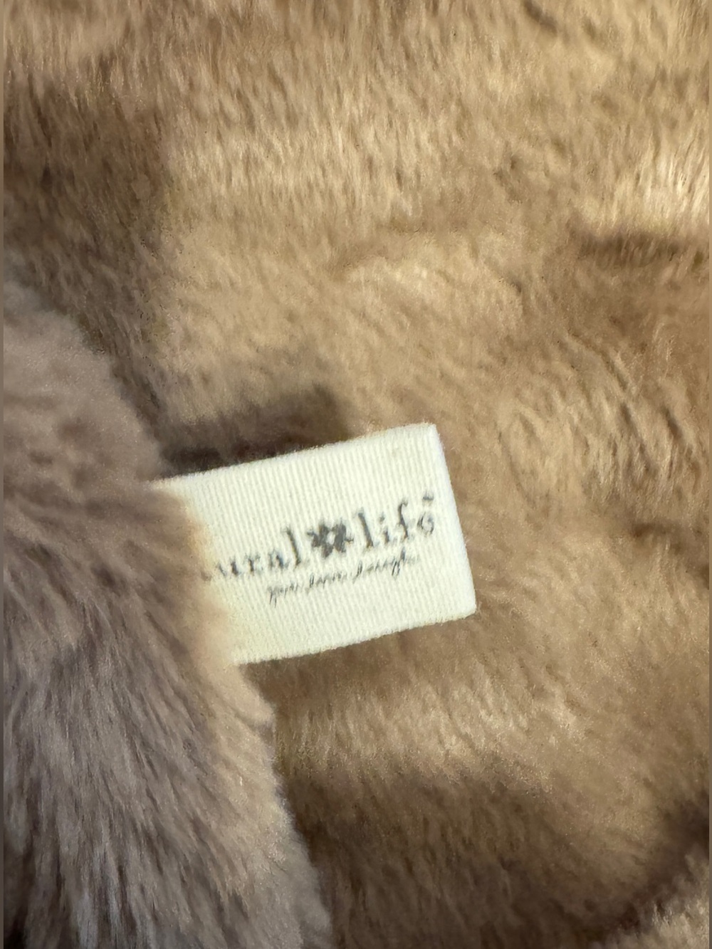 Plush Faux Fur REVERSIBLE TOTE - Picture 5 of 5